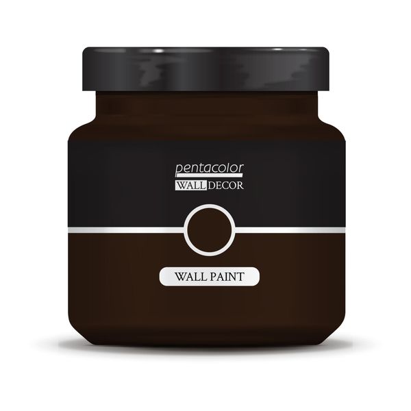 Pentart Pittura Murale, 1000 Ml, Marrone Tartufo-image