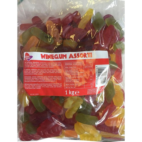 Red Band Assortie Di Gomma Alla Frutta, Miscela Di Gomme Al Vino 1 Kg Btl-image