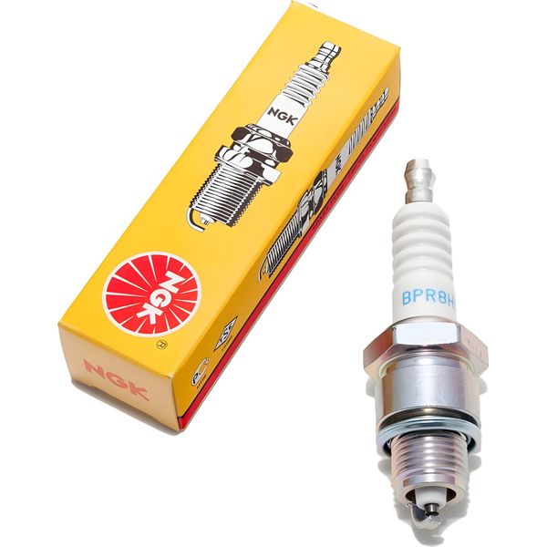 Candela Ngk BPR8HS Con Soppressione Delle Interferenze, Filettatura Corta Da 12,7 Mm Ø 14,0 Mm, 3725 Compatibile Con-image