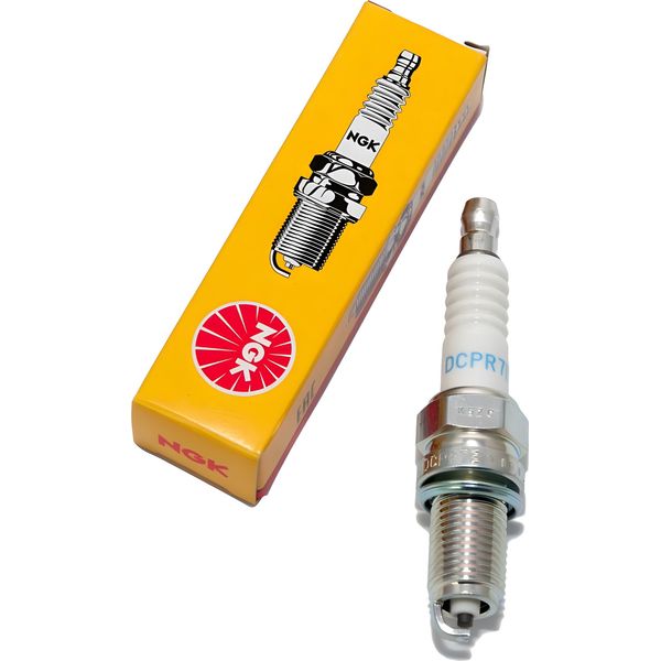 Candela Di Accensione Ngk DCPR7E Con Soppressione Delle Interferenze, Filettatura Lunga 19,0 Mm Ø 12,0 Mm, 3932 / 4415-image