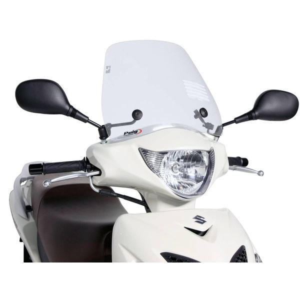 Parabrezza Puig Trafic Trasparente / Klar Per Suzuki Sixteen 125, 150 (08-14)-image