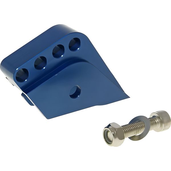 Kit Di Sollevamento Cnc 4 Fori Blu Per Peugeot, Buxy, Elyseo, Elystar, Looxor, Speedake, New Vivavity, Vivacity, Speedfight 1, 2, Squab, Splinter, Tkr, Trekker , Zenith 50-image
