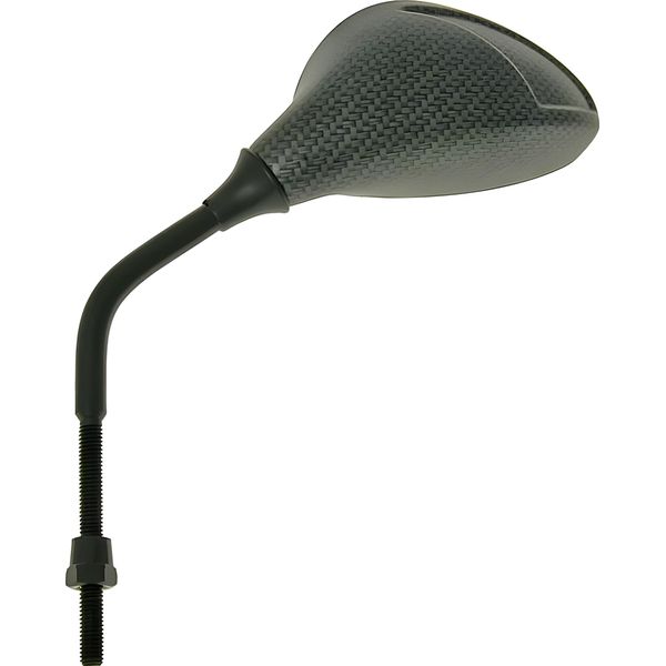 Specchio Flash Sinistro M8 Carbon Look Filo Lungo-image