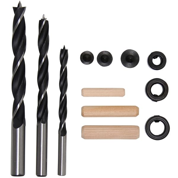 Bgs Diy 50405 Set Di Punte Per Tasselli Per Legno | 6 - 10 Mm | 43 Pz.-image