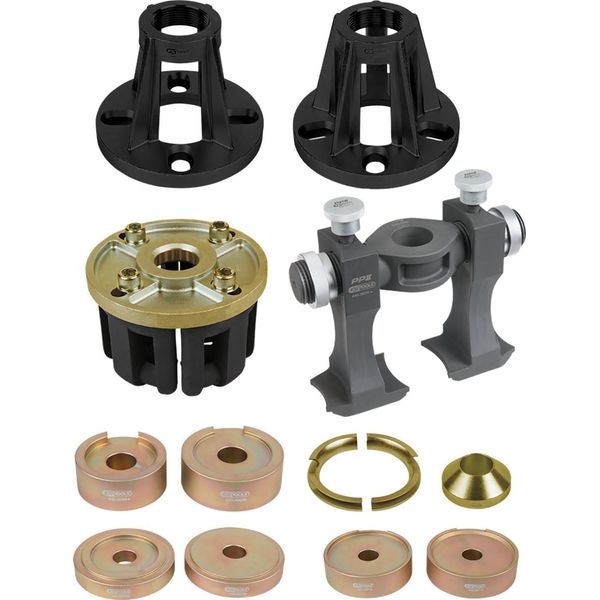 Ks Tools Set Di Utensili Universali Per Il Montaggio, Lo Smontaggio E Lo Svuotamento Dei Cuscinetti Delle Ruote Compatte, 20 Pezzi - 440.0640-image
