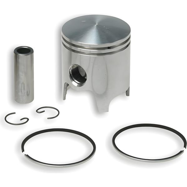 Pistone Malossi Ø 40Mm B, Spinotto Ø 12Mm, 2 Fasce Elastiche Trapezoidali Per Peugeot 103-image