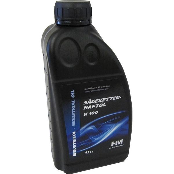 Olio Per Catene Hm "H 100"" Olio Adesivo Per Catene Di Seghe Bottiglia Da 1 Litro"-image