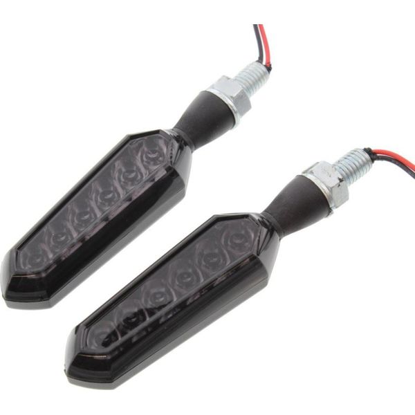 Indicatore Jmp Dash 3 In Vetro Fumé Nero Con Luce Di Marcia-image