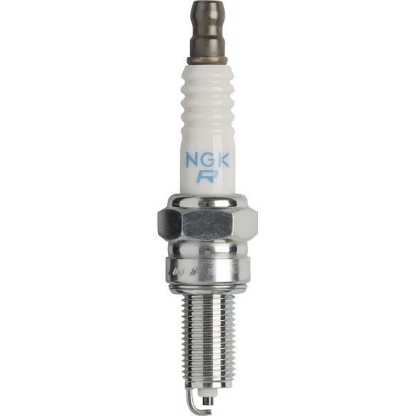 Set Di Candele Ngk 10X MR8F Con Soppressione Delle Interferenze, Filettatura Lunga 19,0Mm Ø 10,0Mm Esagono 16,0Mm, Distanza Tra Gli Elettrodi 0,75Mm, Potere Calorifico 8, 90299-image