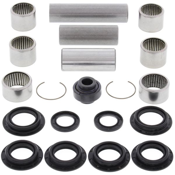 Kit Di Riparazione All Balls / Set Di Cuscinetti Forcellone Compatibile Con Honda Cr R 125 - 500 Ccm Anno 1989 - 1990-image