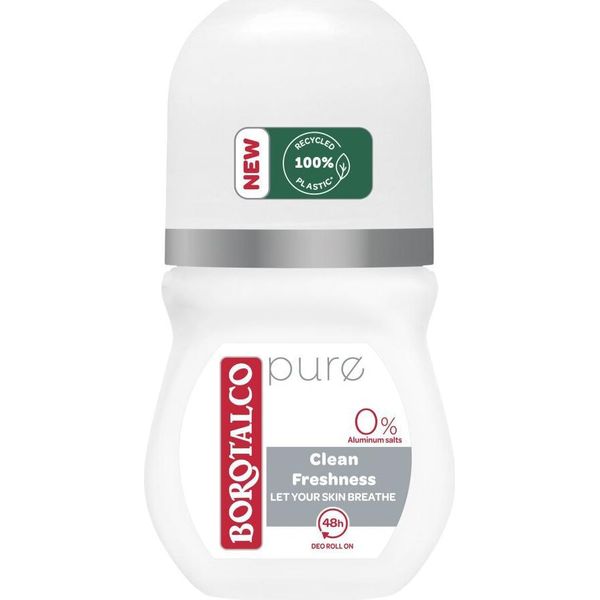 Borotalco - Pure Deo Roll On 48H 50Ml-image