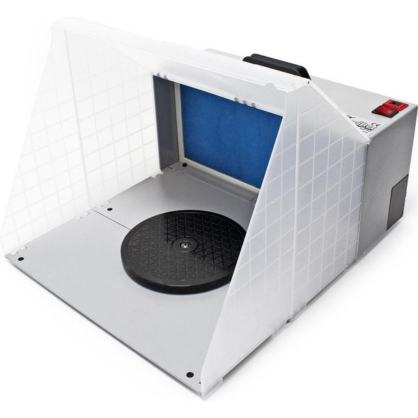 Sistema Di Aspirazione Per Aerografo Wiltec 3 M³/Min, Solo 52 Db, Per L'aspirazione Di Vernice, Nebbia Di Vernice, Nebbia Di Spruzzo, Filtro Espandibile, Cabina Di Verniciatura Di Alta Qualità Per Il Lavoro Con L'aerografo-image