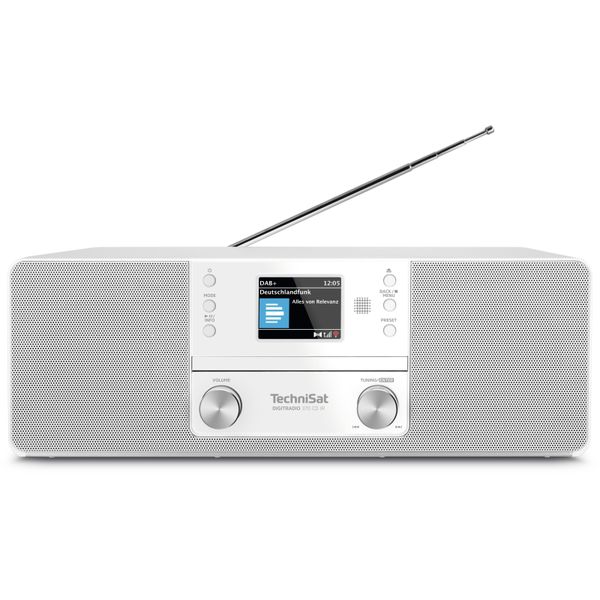 Technisat Digitradio 370 Cd Ir - Sistema Audio - 2 X 5 Watt - Bianco-image