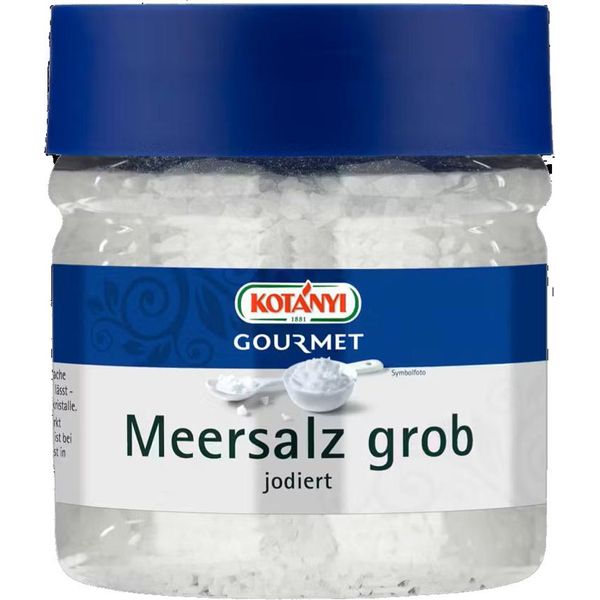 Sale Marino Kotanyi Naturalmente Iodato A Grana Grossa Per Uso Universale 360G-image