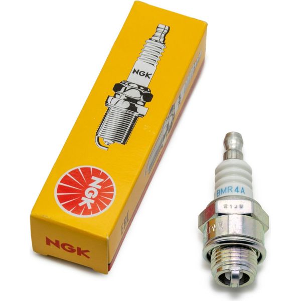 Set Di Candele Ngk 4X BMR4A Con Soppressione Delle Interferenze, Distanza Tra Gli Elettrodi 0,75 Mm, Potere Calorifico 4, 3568 / 5728-image