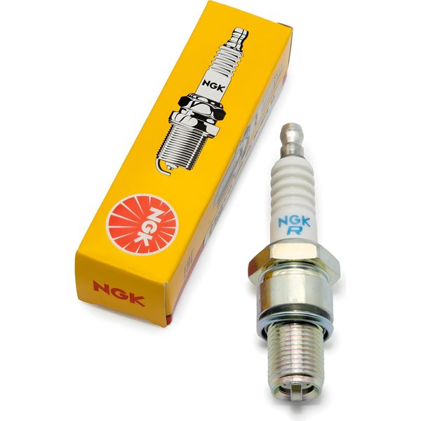 Set Di Candele Di Accensione Ngk 4X BR10ECS Con Soppressione Delle Interferenze, Filettatura Lunga 19,0 Mm Ø 14,0 Mm Esagono 20,8 Mm, Distanza Tra Gli Elettrodi 0,75 Mm, Potere Calorifico 10, 5880-image