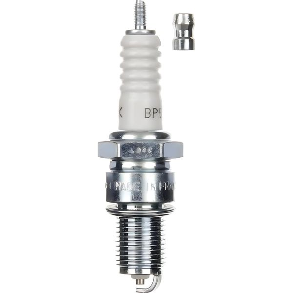 Set Di Candele Ngk 10X BP5ES, Filettatura Lunga 19,0Mm Ø 14,0Mm Esagono 20,8Mm, Distanza Tra Gli Elettrodi 0,85Mm, Potere Calorifico 5, 6511 / 96404-image