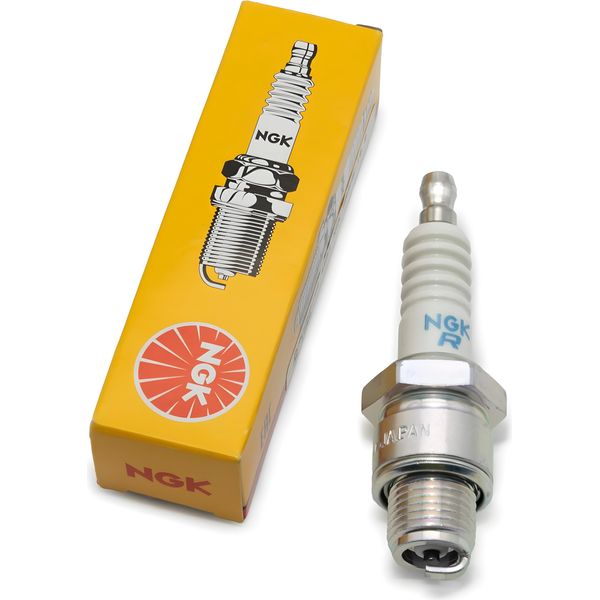 Set Di Candele Di Accensione Ngk 6X BR9HS-10 Con Soppressione Delle Interferenze, Filettatura Corta 12,7 Mm Ø 14,0 Mm Esagono 20,8 Mm, Distanza Tra Gli Elettrodi 1,00 Mm, Potere Calorifico 9, 4551-image