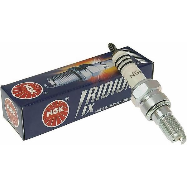 Set Di Candele Ngk 4X CR6HIX Candela All'iridio Con Soppressione Delle Interferenze, Filettatura Corta 12,7 Mm Ø 10,0 Mm Esagono 16,0 Mm, Distanza Tra Gli Elettrodi 0,75 Mm, Potere Calorifico 6, 7274-image