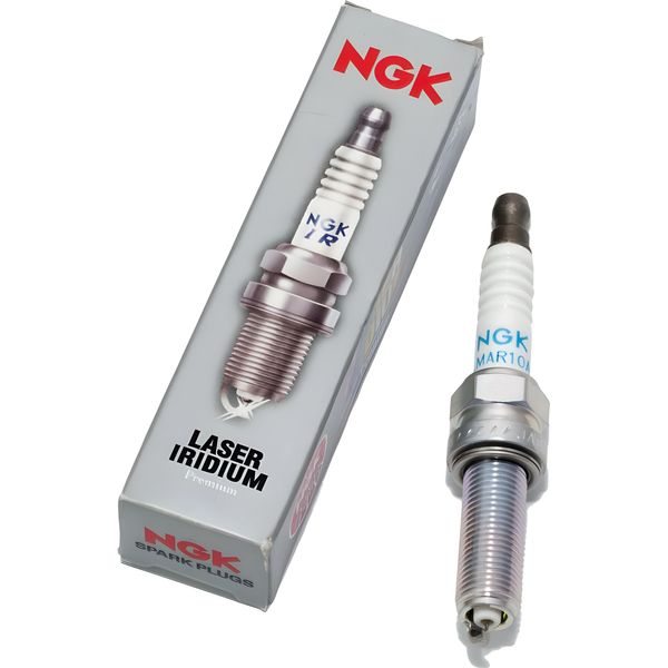 Set Di Candele Ngk 10X SILMAR10A9S Candela All'iridio Soppressa, 26,5 Mm Filettatura Extra Lunga Ø 10,0 Mm Esagono 14,0 Mm, Distanza Elettrodi 0,90 Mm, Potere Calorifico 10, 7764-image