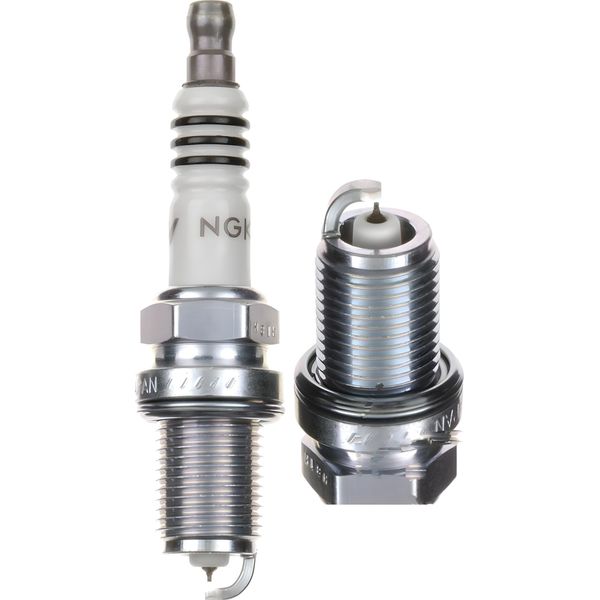 Set Di Candele Ngk 6X BKR6EIX Candela All'iridio Con Soppressione Delle Interferenze, Filettatura Lunga 19,0 Mm Ø 14,0 Mm Esagono 16,0 Mm, Distanza Tra Gli Elettrodi 0,85 Mm, Potere Calorifico 6, 6418-image