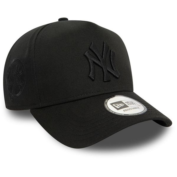 KšIltovka New Era 9Forty E-Frame Monochrome Ny Yankees Nero Berretto Regolabile - Uni-image