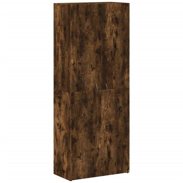 Syfax™ Schedario Rovere Fumo 60X32X153 Cm In Truciolato-image