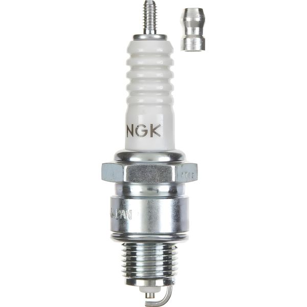 Set Di Candele Ngk 10X BP8HS, Filettatura Corta 12,7 Mm Ø 14,0 Mm Esagono 20,8 Mm, Distanza Tra Gli Elettrodi 0,75 Mm, Potere Calorifico 8, 2630-image