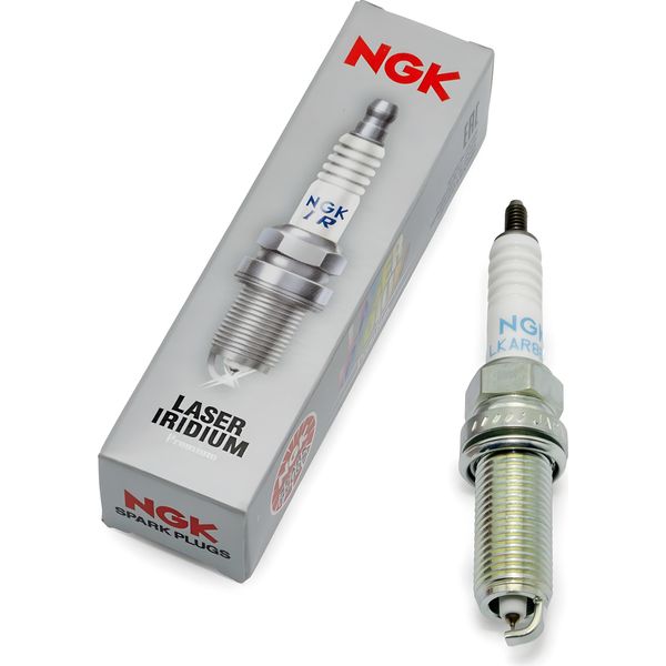 Set Di Candele Ngk 6X LKAR8BI9 Candela All'iridio Con Soppressione Delle Interferenze, Filettatura Extra Lunga 26,5 Mm Ø 12,0 Mm Esagono 14,0 Mm, Distanza Tra Gli Elettrodi 0,90 Mm, Potere Calorifico 8, Dado Di Collegamento Sae Fisso, 1553-image