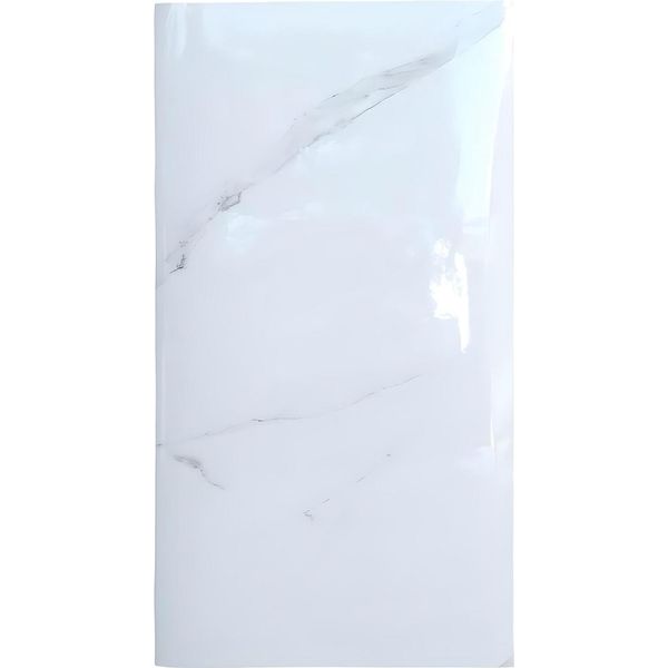 Carta Da Parati Lucida Autoadesiva - Marmo Bianco/1Pc KP38316-image