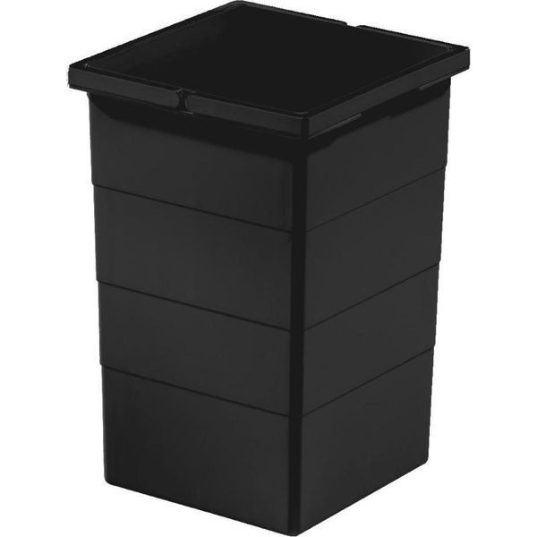 Cestino Interno Hailo 1225979 Nero Profondo 15 L 226 X 233 X 350 Mm-image