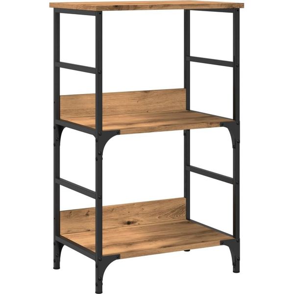Libreria Artisan In Rovere 50X33X82 Cm Materiale A Base Di Legno-image