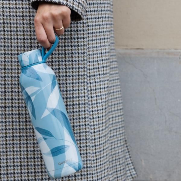 Quokka Solid, Borraccia / Thermos In Acciaio Inox Con Arco Blue Wind, 630Ml, 40172-image
