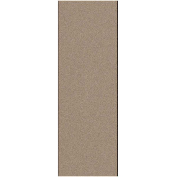 Vidaxl Zerbino Beige E Nero 120 X 350 Cm Polipropilene E Vinile-image
