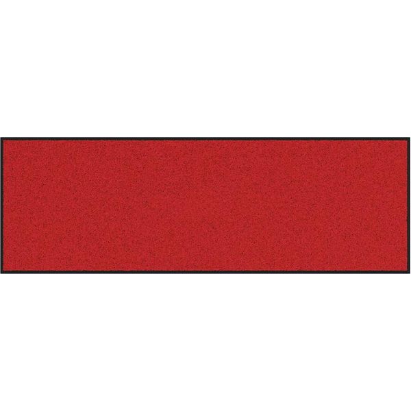 Vidaxl Zerbino Rosso E Nero 60 X 180 Cm In Polipropilene E Vinile-image