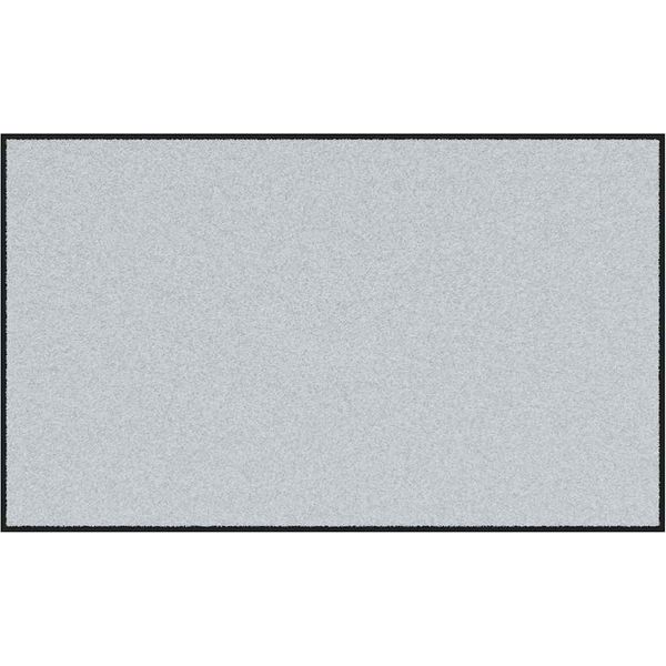 Vidaxl Zerbino Grigio E Nero 90 X 150 Cm In Polipropilene E Vinile-image