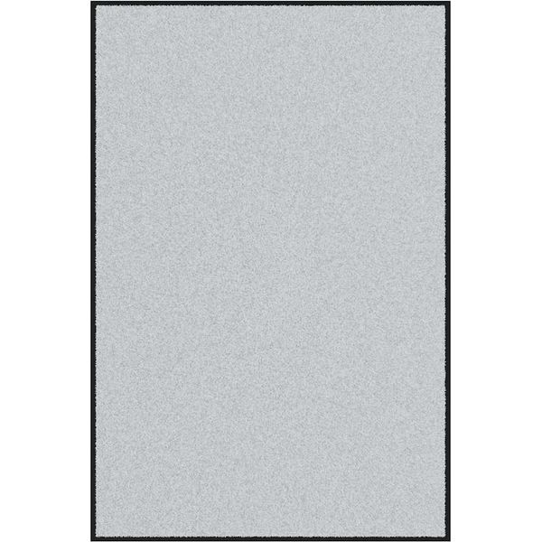 Vidaxl Zerbino Grigio E Nero 120 X 180 Cm In Polipropilene E Vinile-image