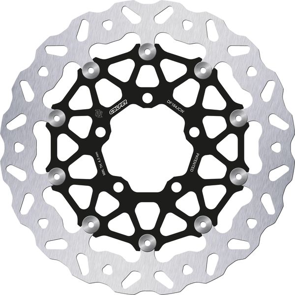 Set Di Dischi Freno Galfer 2X DF184JCW Wave® Floatech Road Flottante Anteriore 300X5Mm Per Kawasaki Kle Versys Klz Z Sx R Se It S Vulcan 600 - 1000 Ccm Anno 2004 - 2023-image