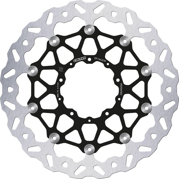 Disco Freno Galfer DF134JCW Wave® Floatech Road Flottante Anteriore 330X5Mm (2 Necessari) Per Honda Cbr Rr Fireblade Cmx A Rebel 1000 / 1100 Ccm Anno 2020 - 2023-image