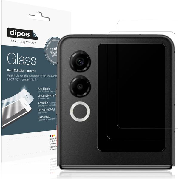 2X Pellicola Protettiva Per Nubia Zte Flip 2 5G AußEnseite Protezione Opaco Vetro Flessibile 9H Dipos-image