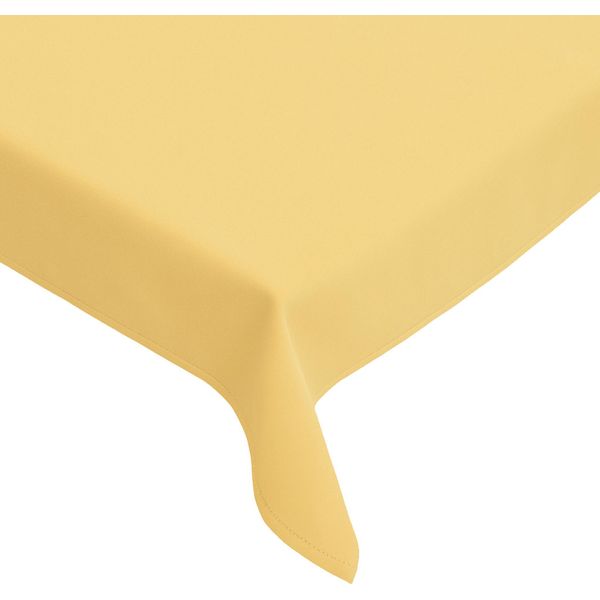 Tovaglia 130 X 250 Cm Per Tavolo Da Cucina E Da Pranzo In Giallo-image