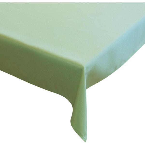 Tovaglia 130 X 225 Cm Per Tavolo Da Cucina E Da Pranzo In Verde Chiaro-image