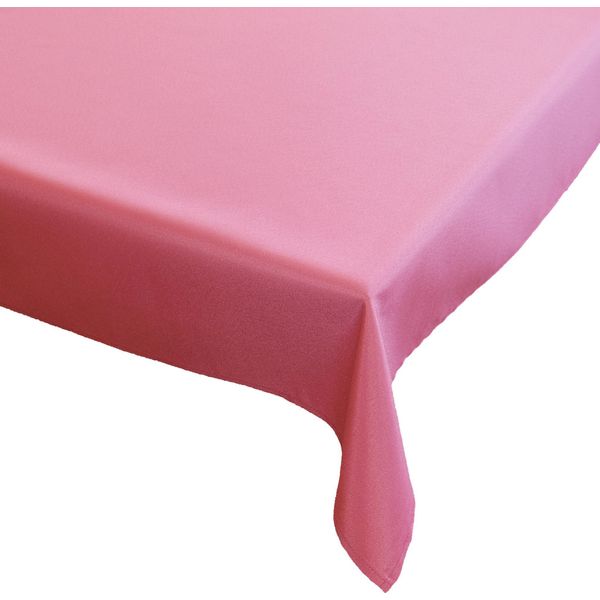 Tovaglia 130 X 170 Cm Per Tavolo Da Cucina E Da Pranzo In Rosa Scuro-image