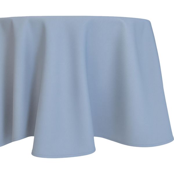 Tovaglia Ø 160 Cm Per Tavolo Da Cucina E Da Pranzo In Blu-Grigio-image