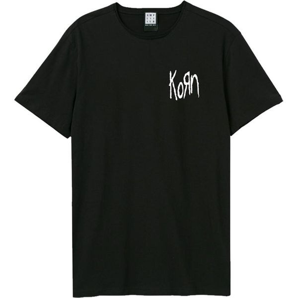 Amplified - Maglietta "Lineart Issues"" Per Uomo/Donna Unisex GD2165 (L) (Nero)"-image