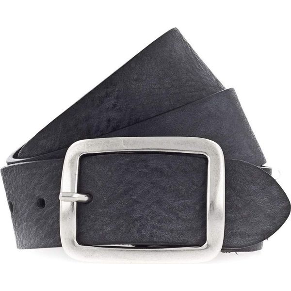 Vanzetti Pelle Cintura Genuine Beauty 40Mm Full Leather Belt W100 Black Nero-image