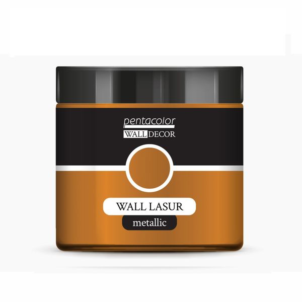 Pentart Wandlasur, Metallizzato, 500 Ml, Bronzo-image