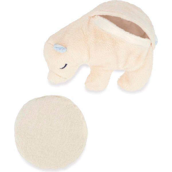 Kaloo Caldo Orso Polare Giocattolo - Cuscino Termico In Peluche Per Bambini-image