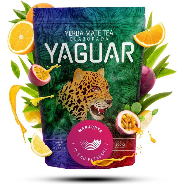 Yaguar Yerba Mate Tee Maracuya 0,5 Kg-image