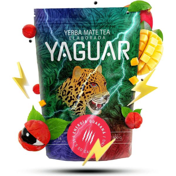 Yaguar Yerba Mate Tè Energia Guaranà 0,5 Kg-image